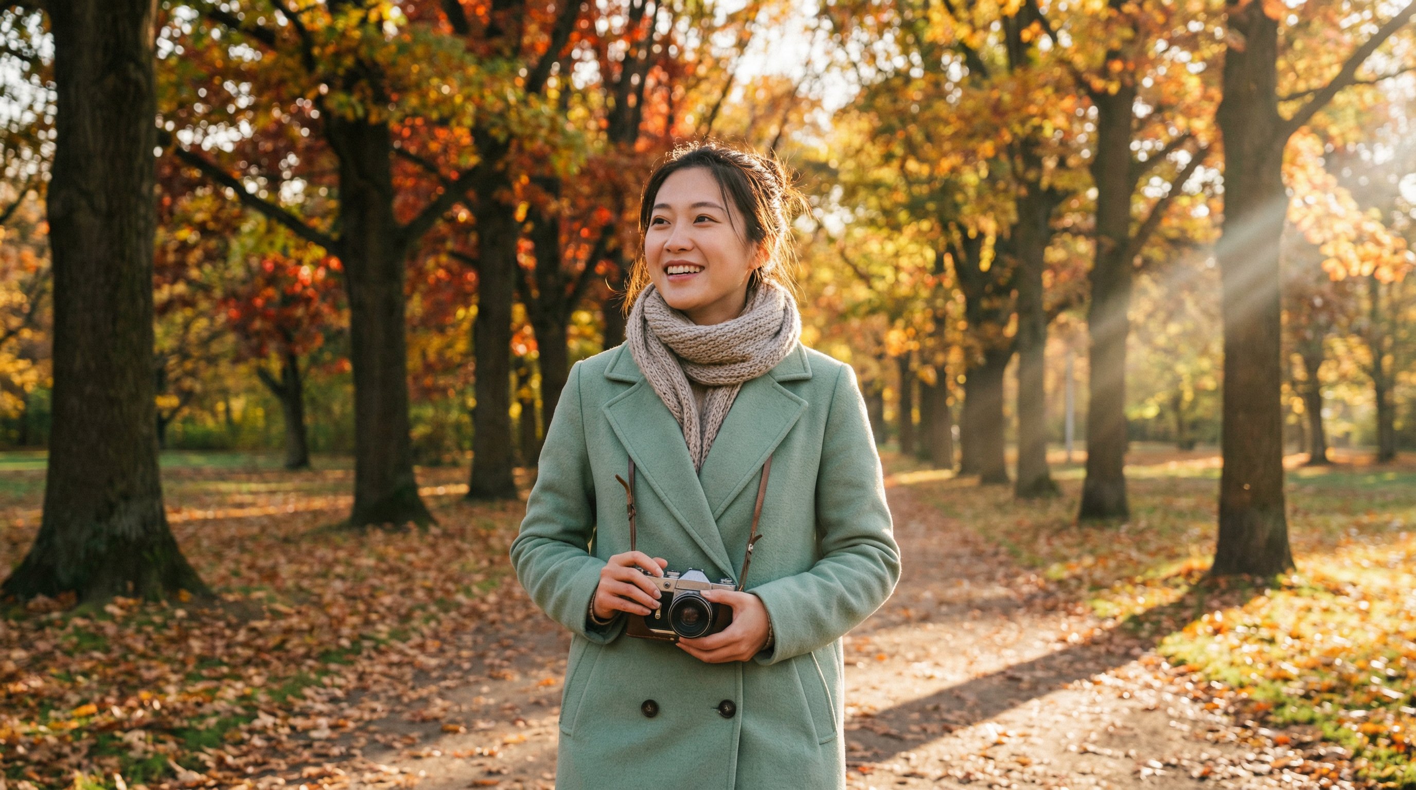 黄色仓库 户外秋日视频
